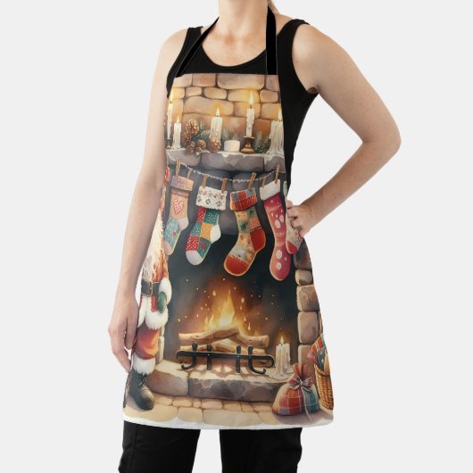 Tablier Père Noël par foyer Noël Stockage (Insitu)