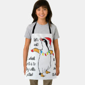 Tablier Père Noël Penguin (Insitu)