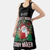 Tablier Père Noël personnalisé Favori Candy Maker  (Insitu)