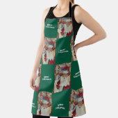 Tablier Père Noël Vert Classique Vérifier Deux Fois (Insitu)