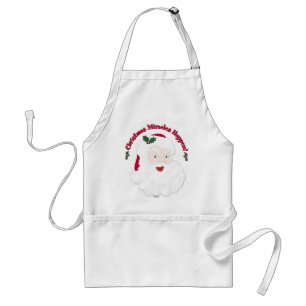 Tablier Père Noël vintage Les miracles de Noël se produise