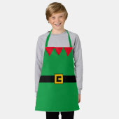 Tablier Père Noël's Little Helper Cute Elf Christmas Apron (Porté)