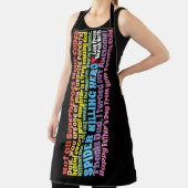 Tablier Pères Papa Citations amusantes Voeux de fille (Insitu)