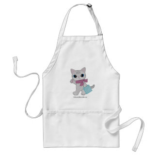 Tablier Perle rose Purrmaid