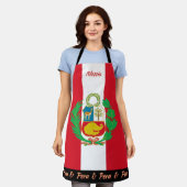 Tablier Pérou tablier, Pérou, Drapeau péruvien cuisine Che (Porté)