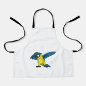 Tablier Perroquet à Hip hop Dance Dab (Recto)