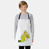 Tablier Perroquet avec banane (Porté)