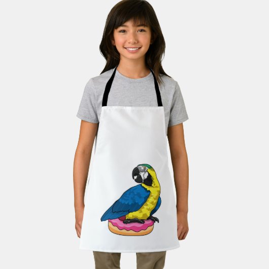 Tablier Perroquet avec Donut (Insitu)