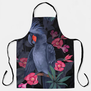 Tablier Perroquet floral exotique : Nature tropicale