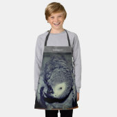 Tablier Perroquet gris africain sot personnalisé (Porté)