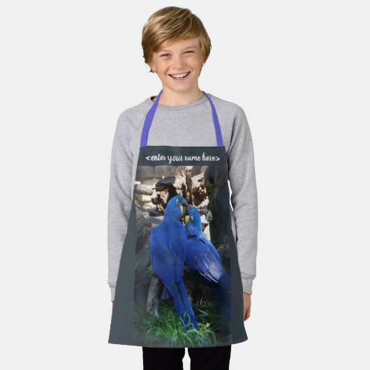 tablier _ perroquets (Porté)