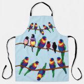 Tablier Perroquets australiens (Recto)