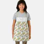 Tablier Personalised Cars Pattern Apron. (Insitu)