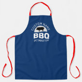 Tablier Personalize  BBQ Pitmaster Griller Pork Lover (Recto)