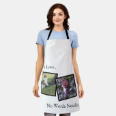 Tablier Personalized Apron for Animal Lovers (Porté)