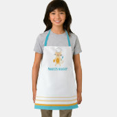 Tablier Personalized Chef Cat Baking Apron for Little Chef (Insitu)