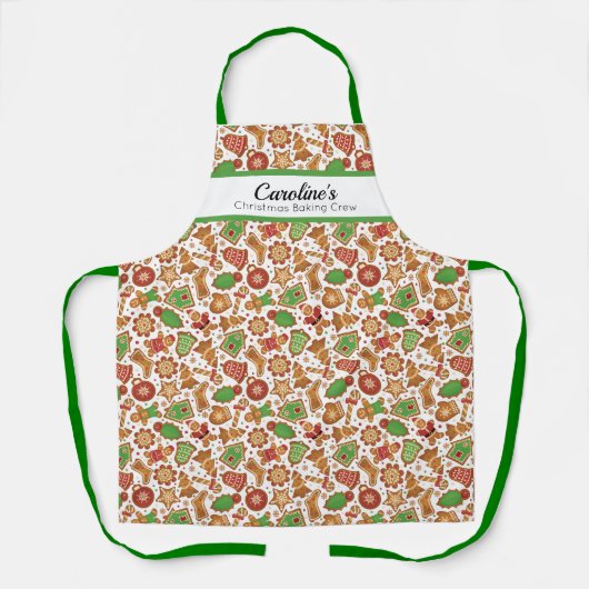 Tablier Personalized Christmas Cookies (Recto)