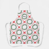 Tablier Personalized Christmas Ribbon Apron (Recto)