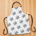 Tablier Personalized Company Branded Custom Minimalist<br><div class="desc">Add a polished touch to your culinary space or event with this Personalized Company Branded Custom Minimalist Apron, designed to feature your logo or business name in a sleek, modern format. Ideal for restaurants, cafes, cooking classes, team-building events, or branded giveaways, this apron is both stylish and functional. Made from...</div>