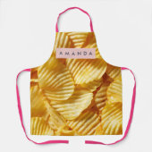 Tablier Personalized Crispy Potato Chip Design (Recto)
