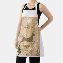 Personalized doe Christmas bauble