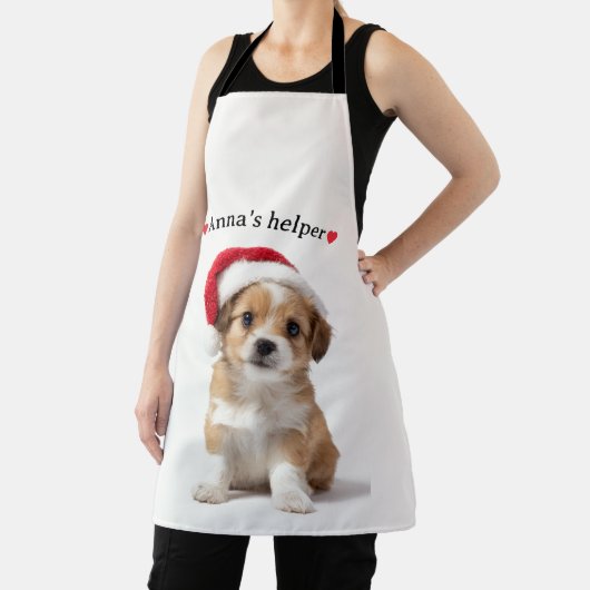 Tablier Personalized Dog Apron – Custom Photo & Text (Insitu)