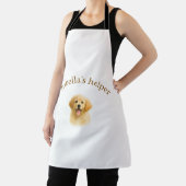 Tablier Personalized Dog Apron | Custom Photo & Text (Insitu)