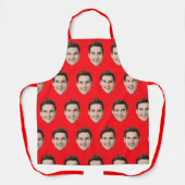 Tablier Personalized Face Kitchen Custom Picture Chef Gift (Recto)