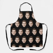 Tablier Personalized Face Kitchen Custom Picture Chef Gift (Recto)