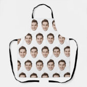 Tablier Personalized Face Kitchen Custom Picture Chef Gift (Recto)