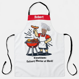 Tablier Personalized Face Photo Apron - Custom Gift!