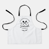 Tablier Personalized Holiday Baking Apron Matching set Duo (Recto)