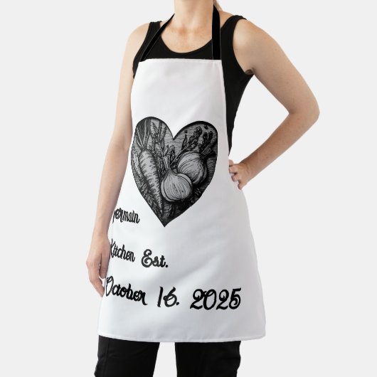 Tablier Personalized Keepsake  (Insitu)