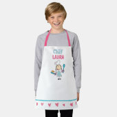 Tablier Personalized Kids Pancake Chef Apron (Porté)