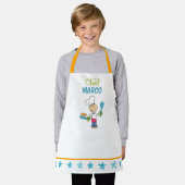 Tablier Personalized Kids Pancake Chef Apron With Stars (Porté)