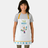 Tablier Personalized Kids Pancake Chef Apron With Stars (Insitu)