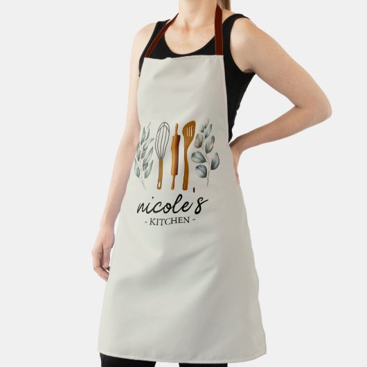 Tablier Personalized Kitchen Utensils Apron (Insitu)