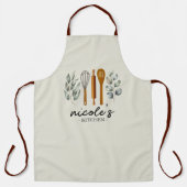 Tablier Personalized Kitchen Utensils Apron (Recto)