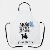 Tablier Personalized Mom Typography Apron (Recto)