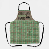 Tablier PERSONALIZED NAME Cabin Camping Adventure (Recto)