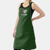 Tablier Personalized name, Custom barista apron (Insitu)