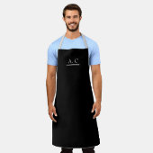 Tablier Personalized name, Custom barista apron (Porté)