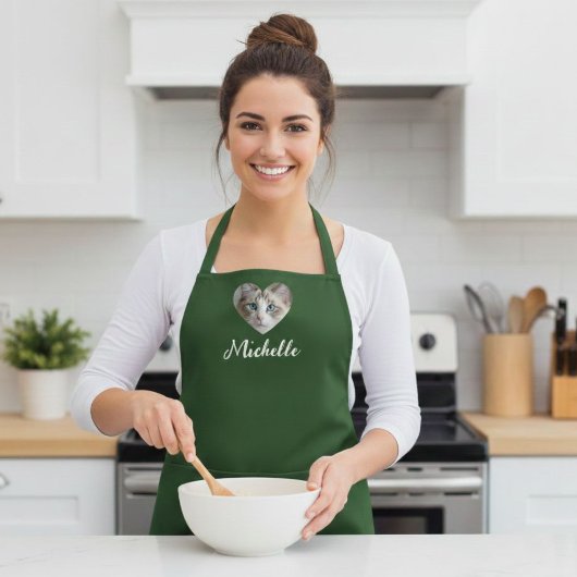 Tablier Personalized name, Custom barista apron