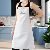Tablier Personalized name, Custom barista apron