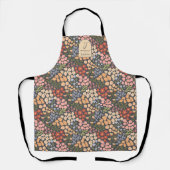 Tablier Personalized Name & Initial Floral Apron (Recto)