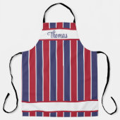 Tablier Personalized Patriotic Apron (Recto)