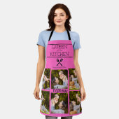 Tablier Personalized Photo Collage Kitchen Apron (Porté)