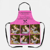 Tablier Personalized Photo Collage Kitchen Apron (Recto)