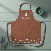 Tablier Personalized Rustic Farmhouse Apron for Kitchen 