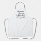 Tablier Personalized Sicilian Nonna Apron (Recto)